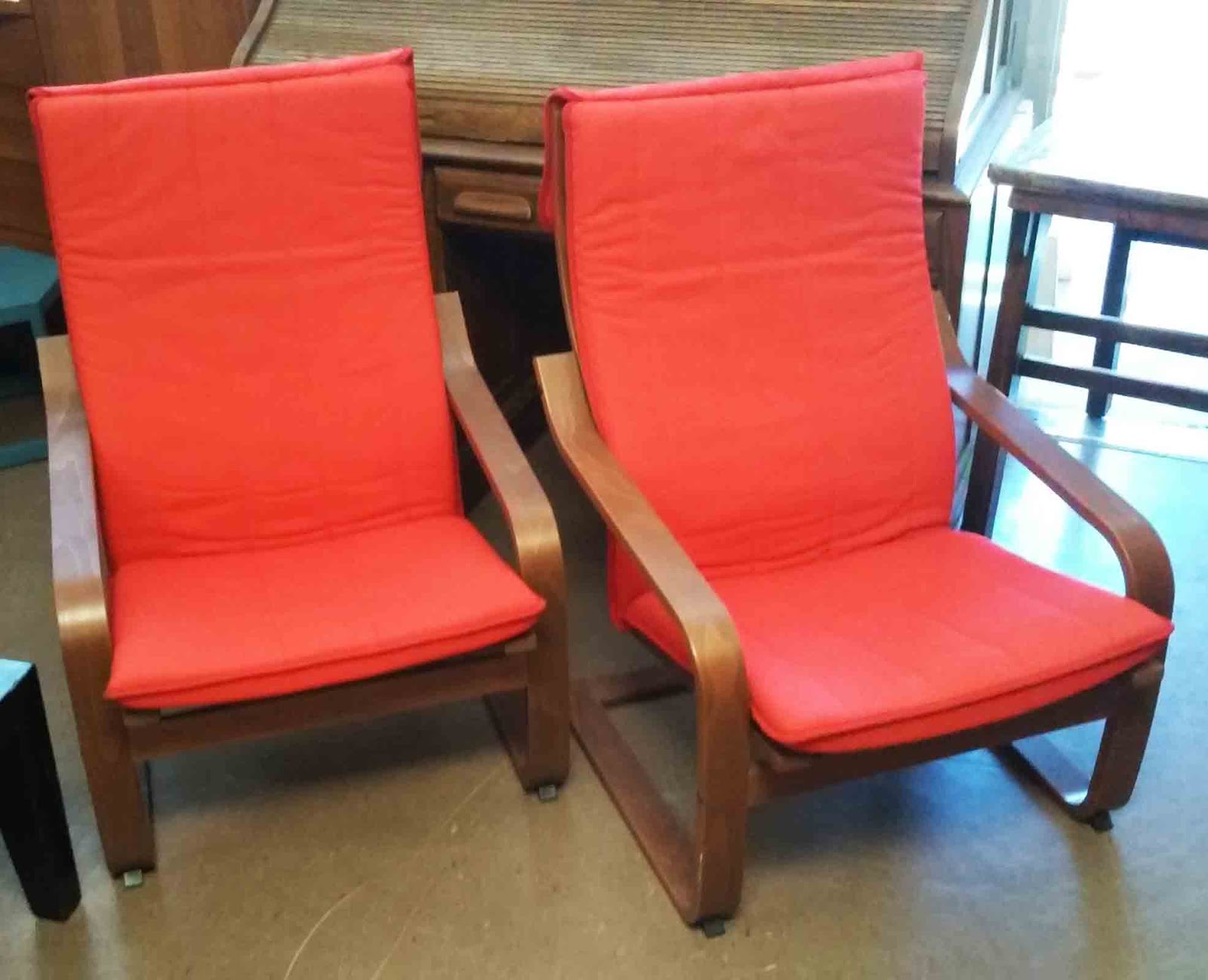 UHURU FURNITURE & COLLECTIBLES: SOLD IKEA Poang Chairs - $40/each