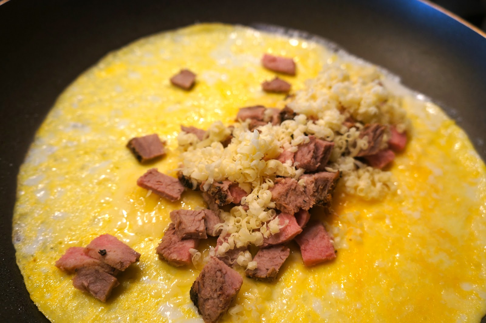 Pine Creek Style Roast Beef Omelet...
