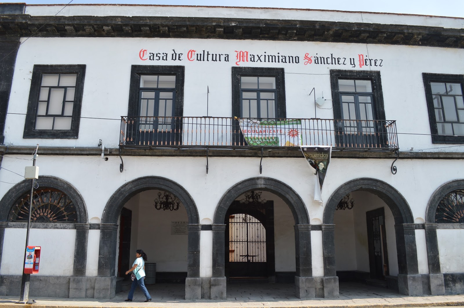 Casa de Cultura de Melchor Ocampo, remanencias del siglo XVIII