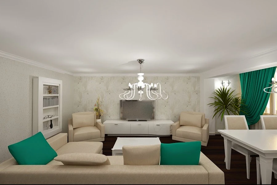 Design interior apartament modern Constanta - Mobilier modern / Coltar living Italia