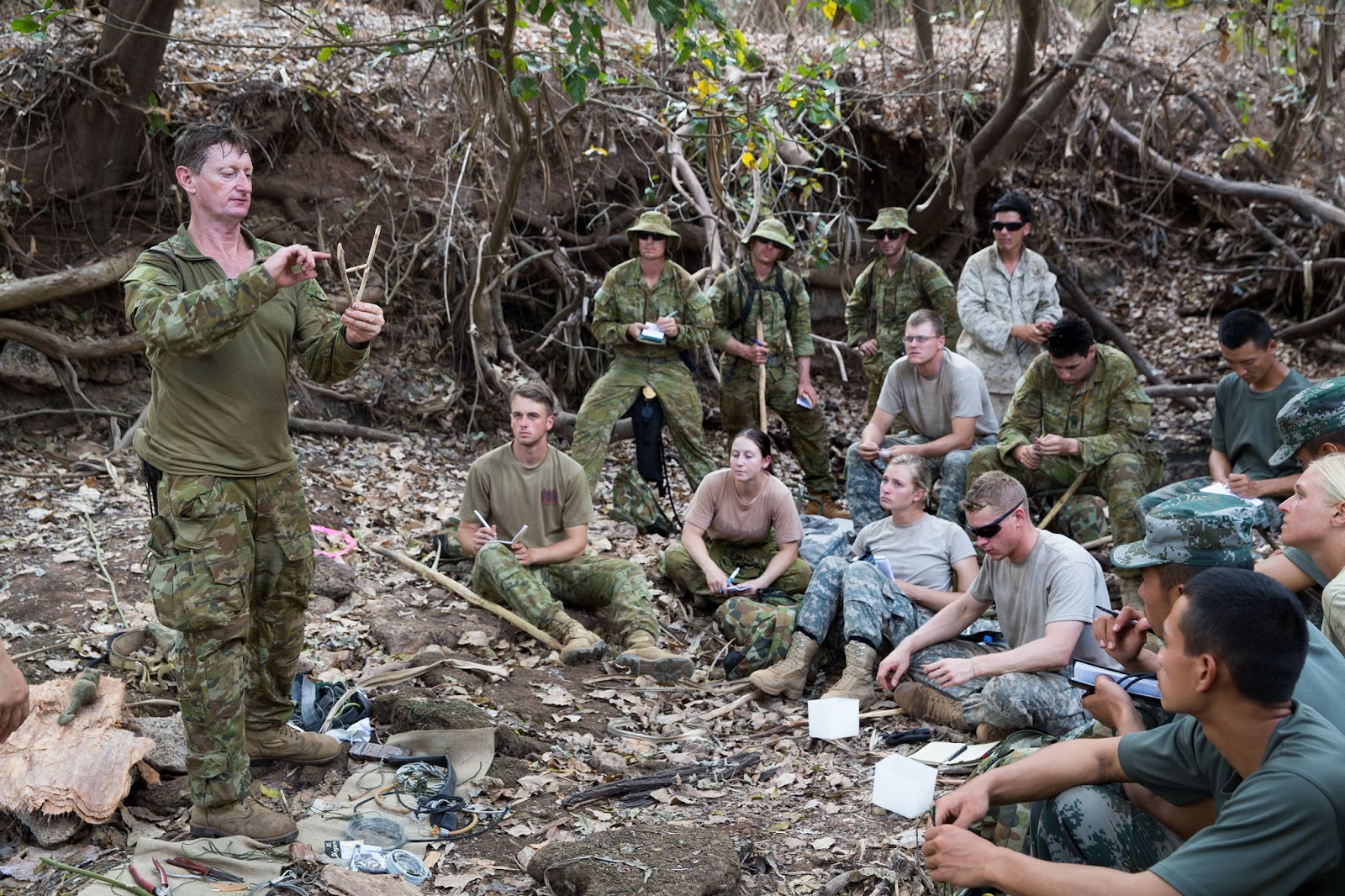 China Defense Blog PLA in northern Australia, survival training or
