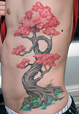 Tatuajes de árboles chinos Tatuajes de árboles chinos