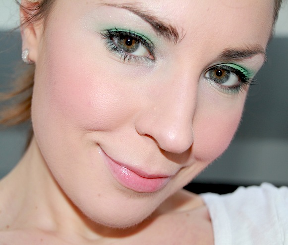 lancome les yeux doux palette C50 vert tendresse test maquillage