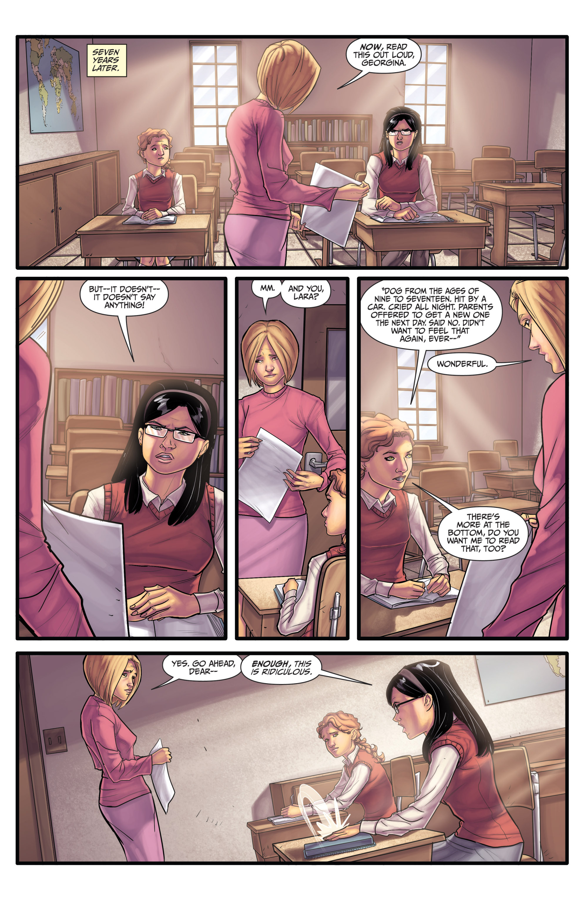 Read online Morning Glories comic -  Issue # _TPB 4 - 18