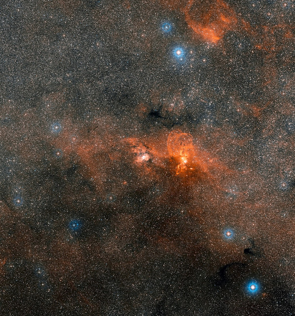 Star formation in the constellation of Carina | Earth Blog