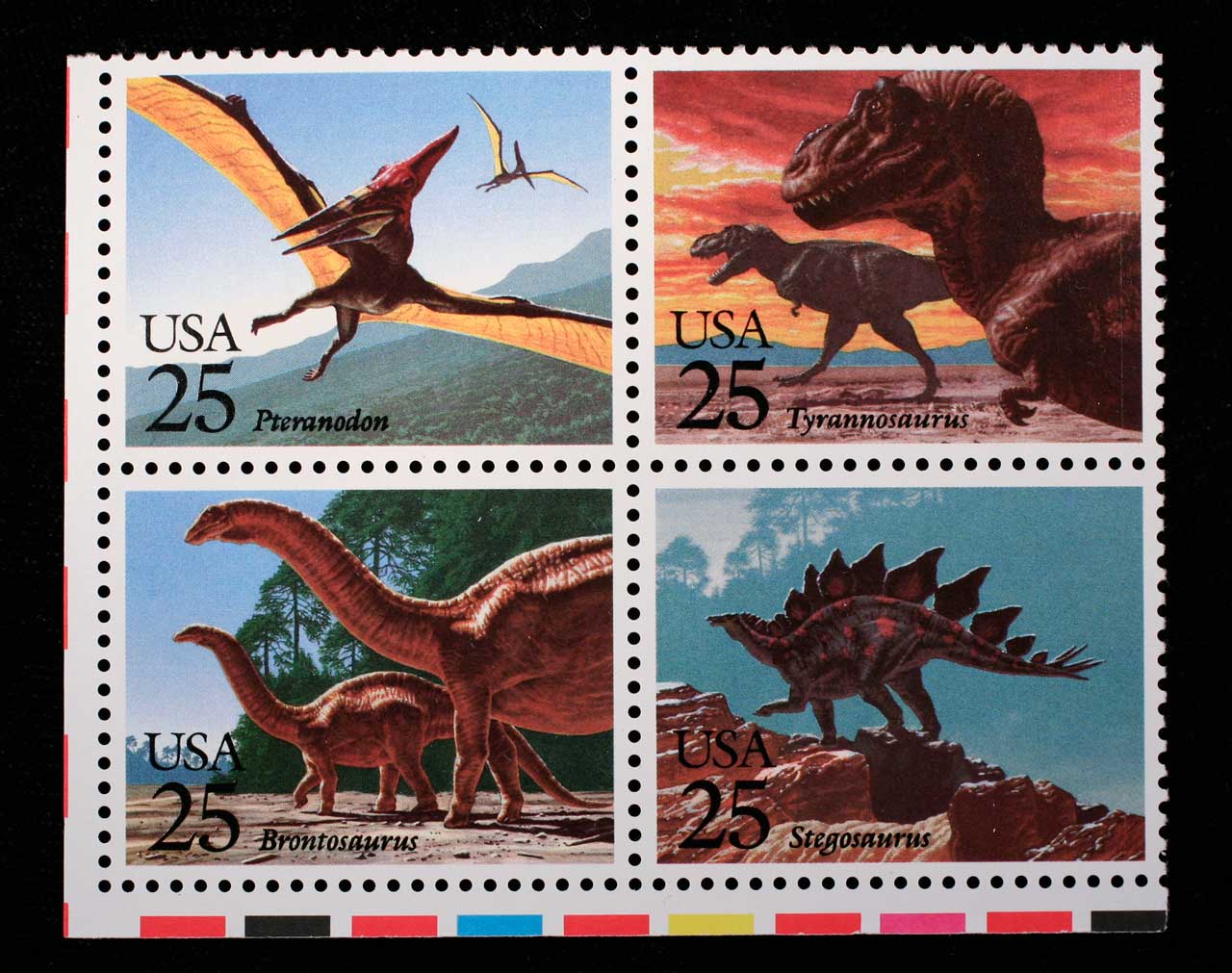 Louisville Fossils and Beyond: U.S. Postal Dinosaur/Reptile Stamps