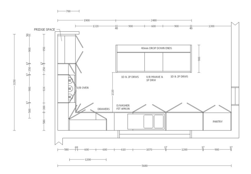 Standard Distance Between KITCHEN ISLAND And Counter standard-distance-between-kitchen-island-and-counter