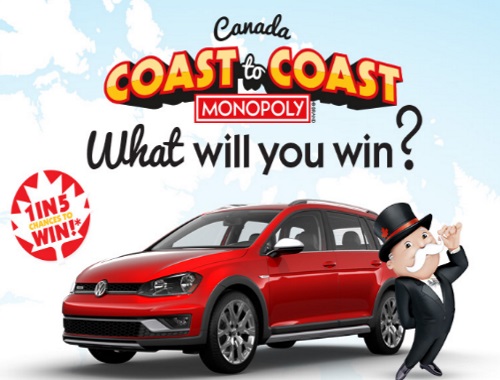 Mcdonalds Coast To Coast Monopoly Contest Mcdonalds Coast To Coast Monopoly Contest