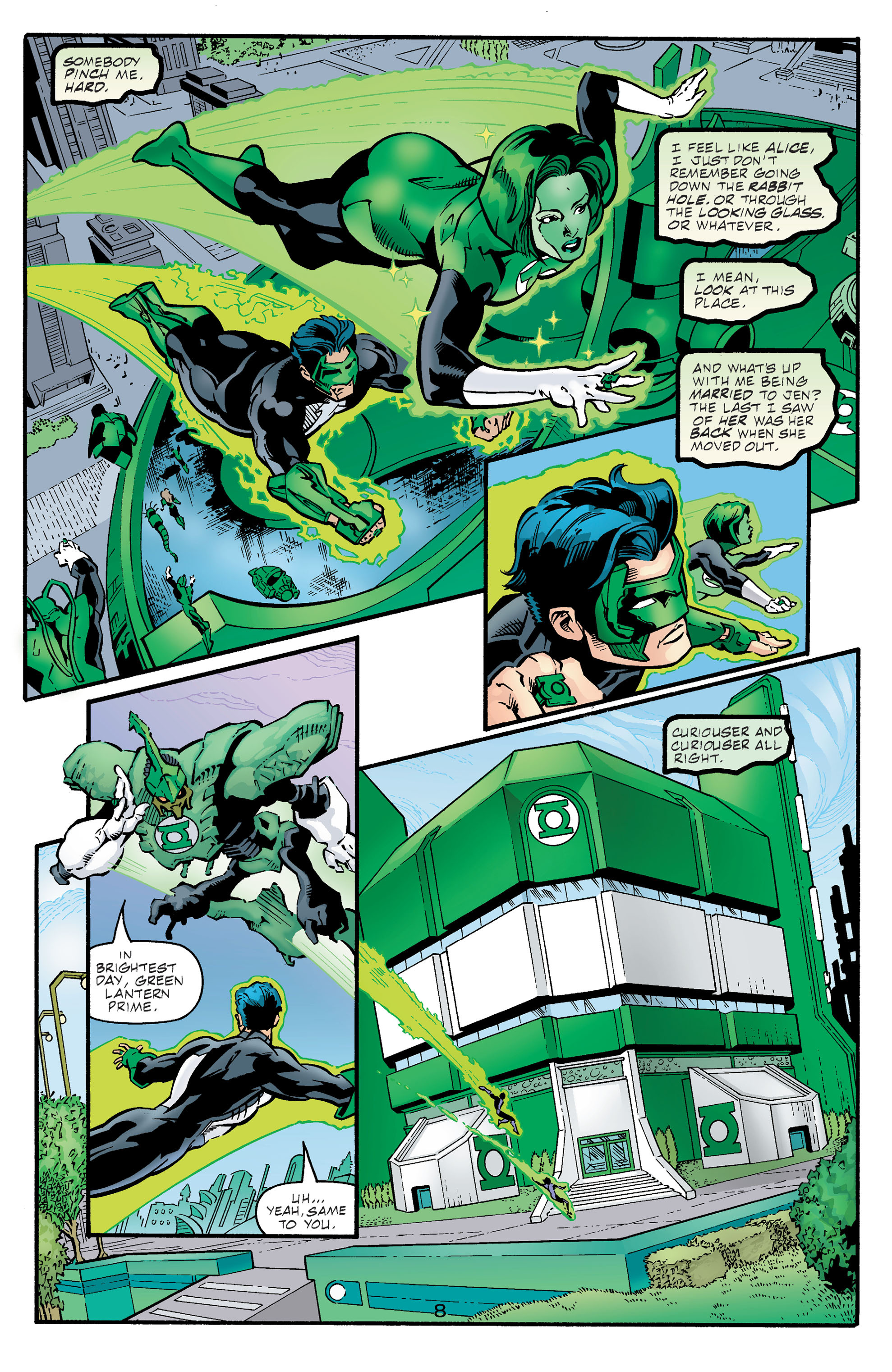 Read online Green Lantern (1990) comic -  Issue #121 - 8