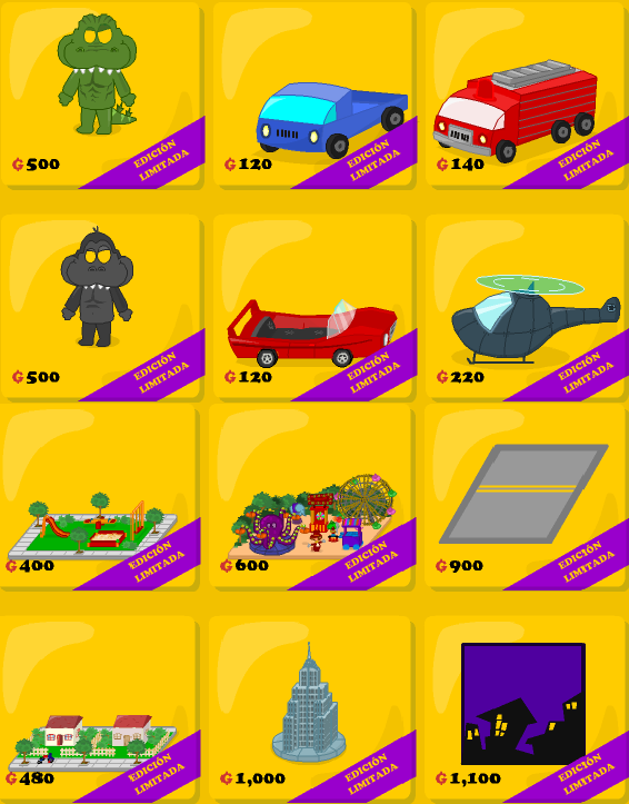 Mundo Gaturro Power: ¡Nuevos Muebles en el Bazar!