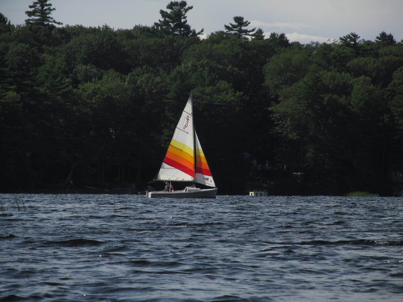 Recreational Kayaking in Maine Highland Lake Falmouth/Windham, Maine