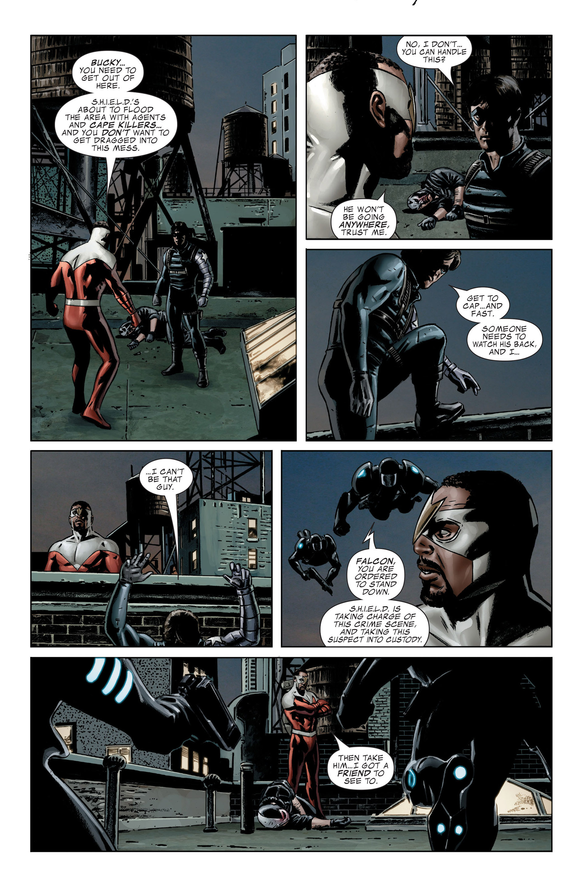 Read online Captain America (2005) comic -  Issue #25 - 28