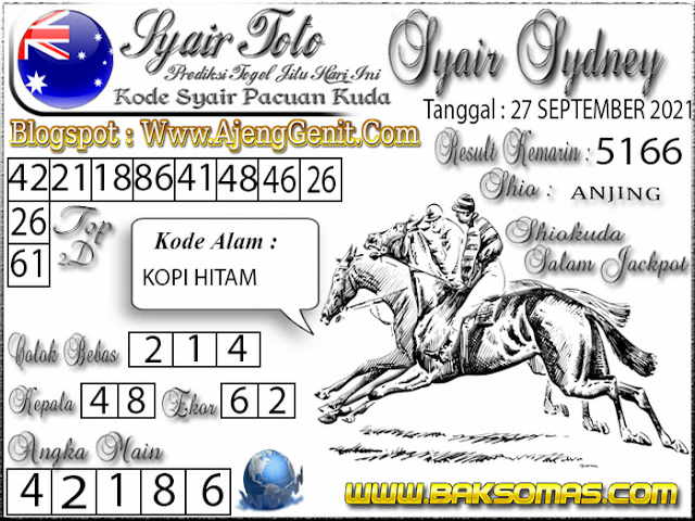 PREDIKSI SYDNEY COJEEL