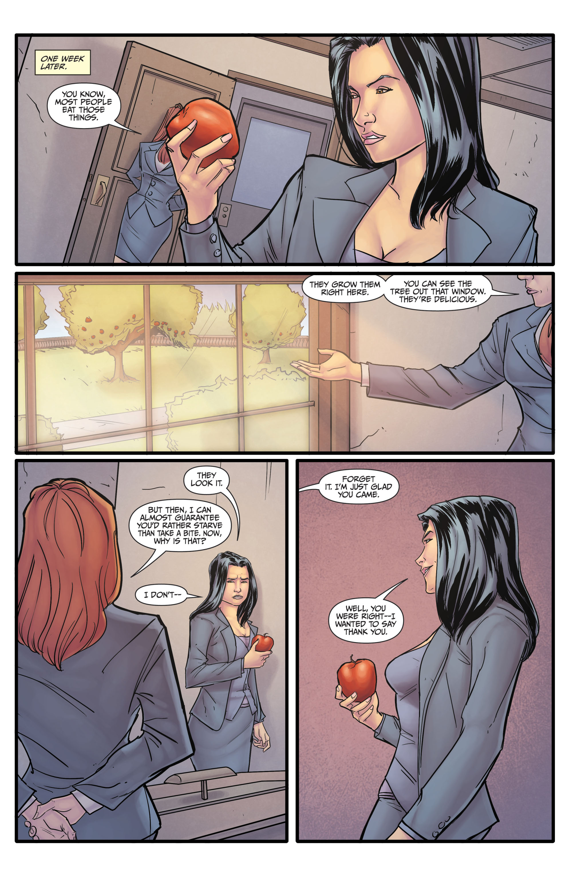 Read online Morning Glories comic -  Issue #6 - 24