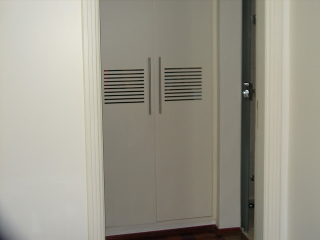 Closet e banheiro da suite