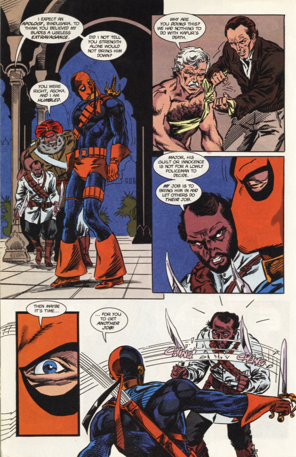 Read online Deathstroke (1991) comic -  Issue #31 - 17