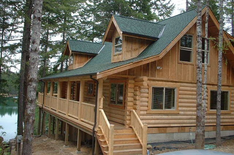 Lodge Log and Timber A Came Back Trend In Housing Modern Log Homes!
