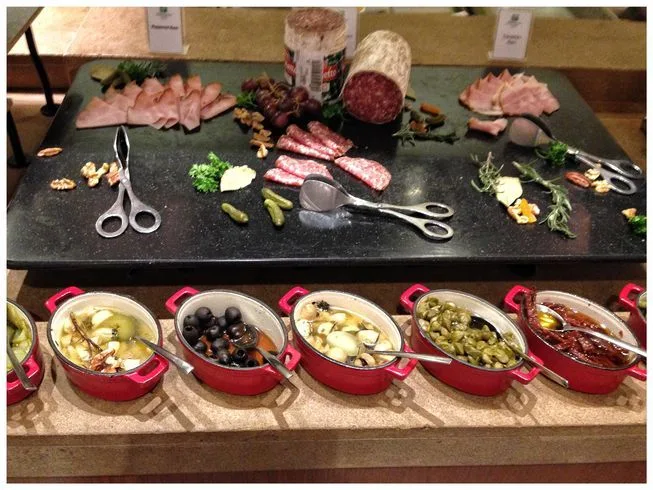 Cold cuts at Flavors Restaurant in Holiday Inn Makati
