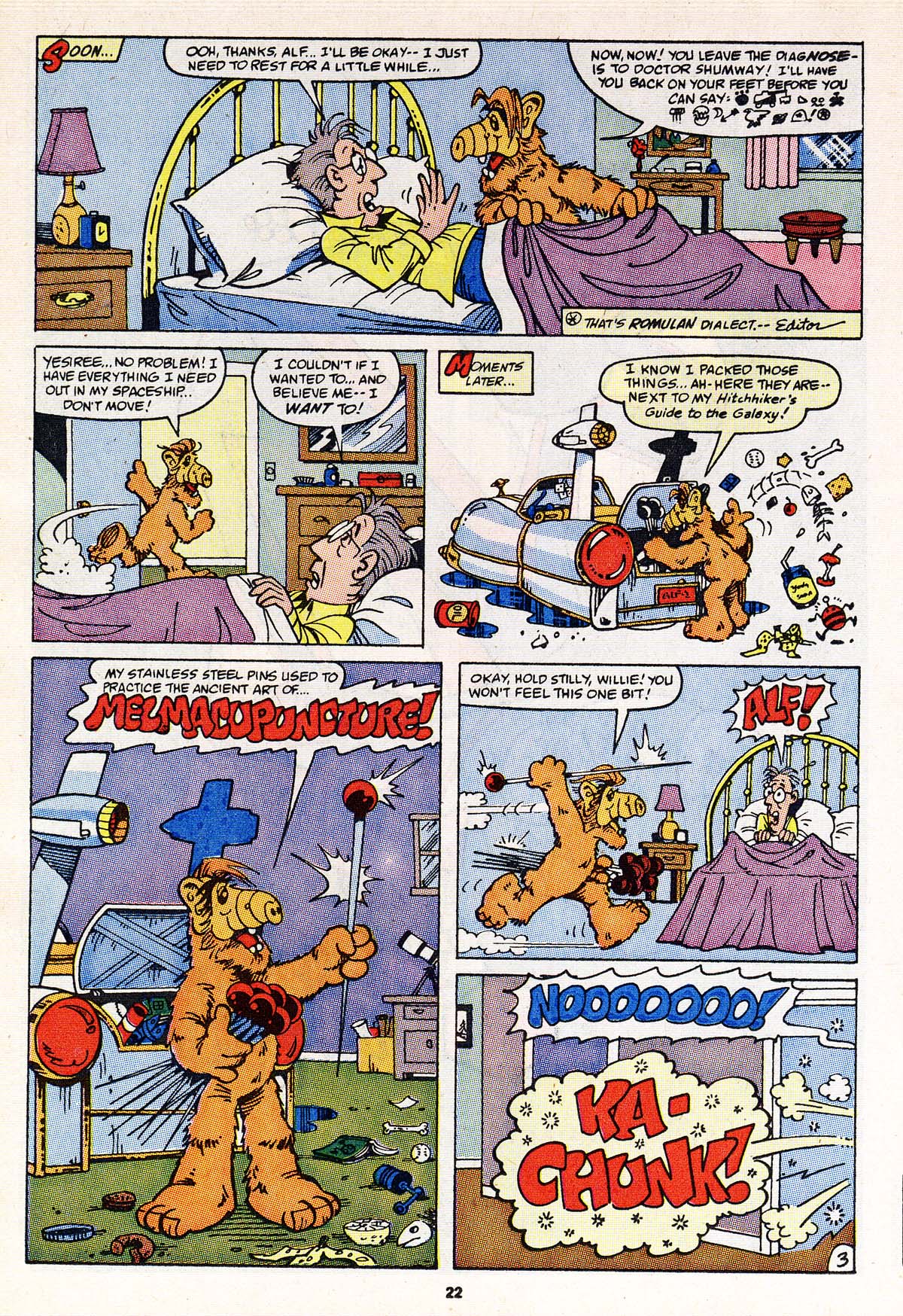 Read online ALF comic -  Issue #18 - 18