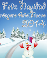 Feliz Navidad y Próspero Año Nuevo 2014 (Ilustración Navideña)