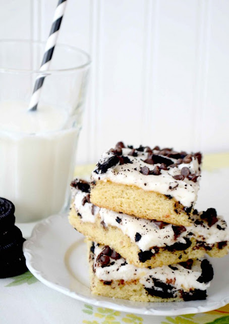 Cookies & Cream Texas Sheet Cake