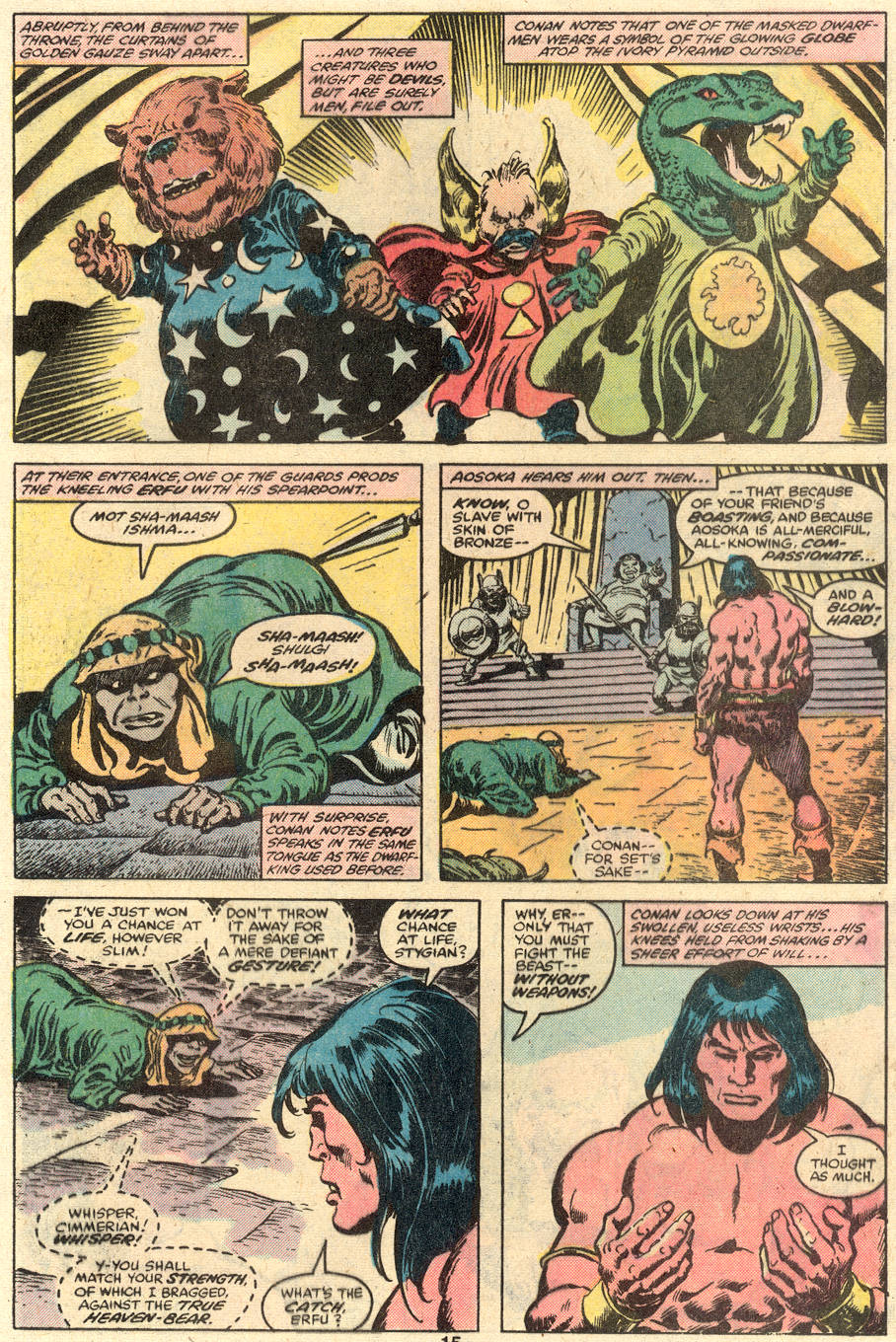 Read online Conan the Barbarian (1970) comic -  Issue #110 - 10