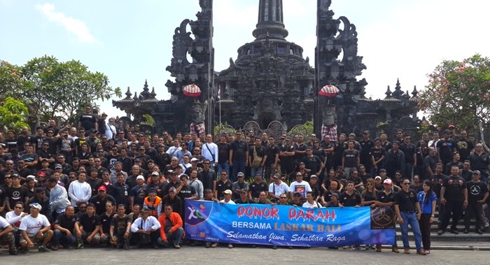 Gandeng Laskar Bali, XL Kumpulkan 800 Kantong Darah