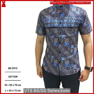 VTS baju kemeja pendek pria.!! BMGShop Bj2935