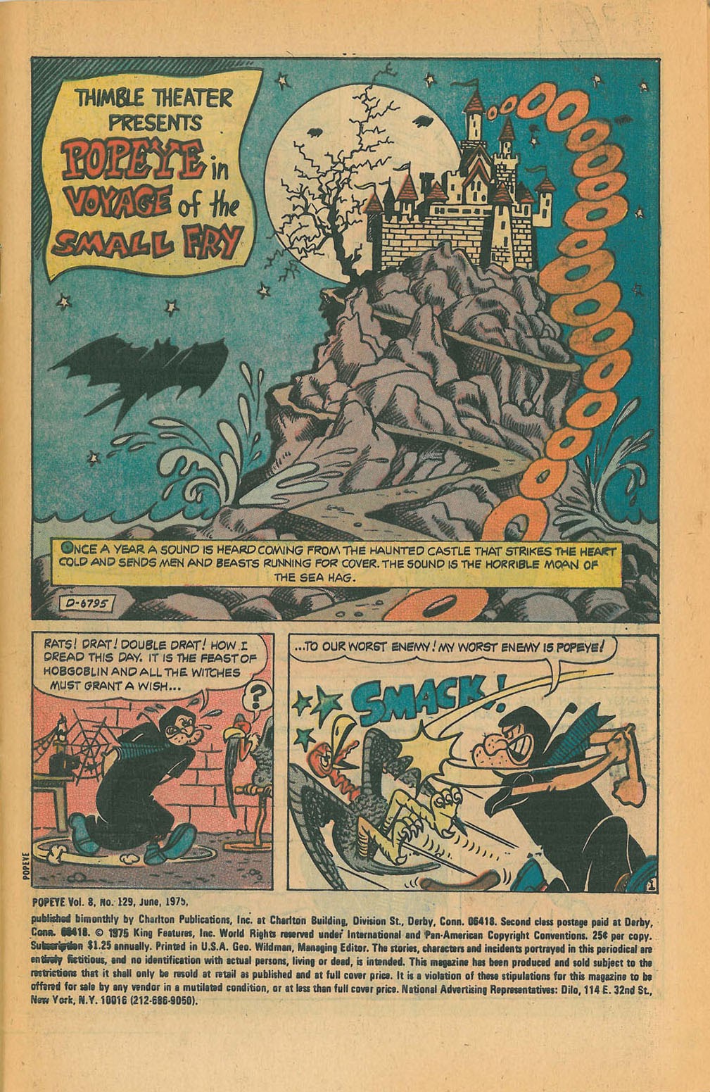 Read online Popeye (1948) comic -  Issue #129 - 3