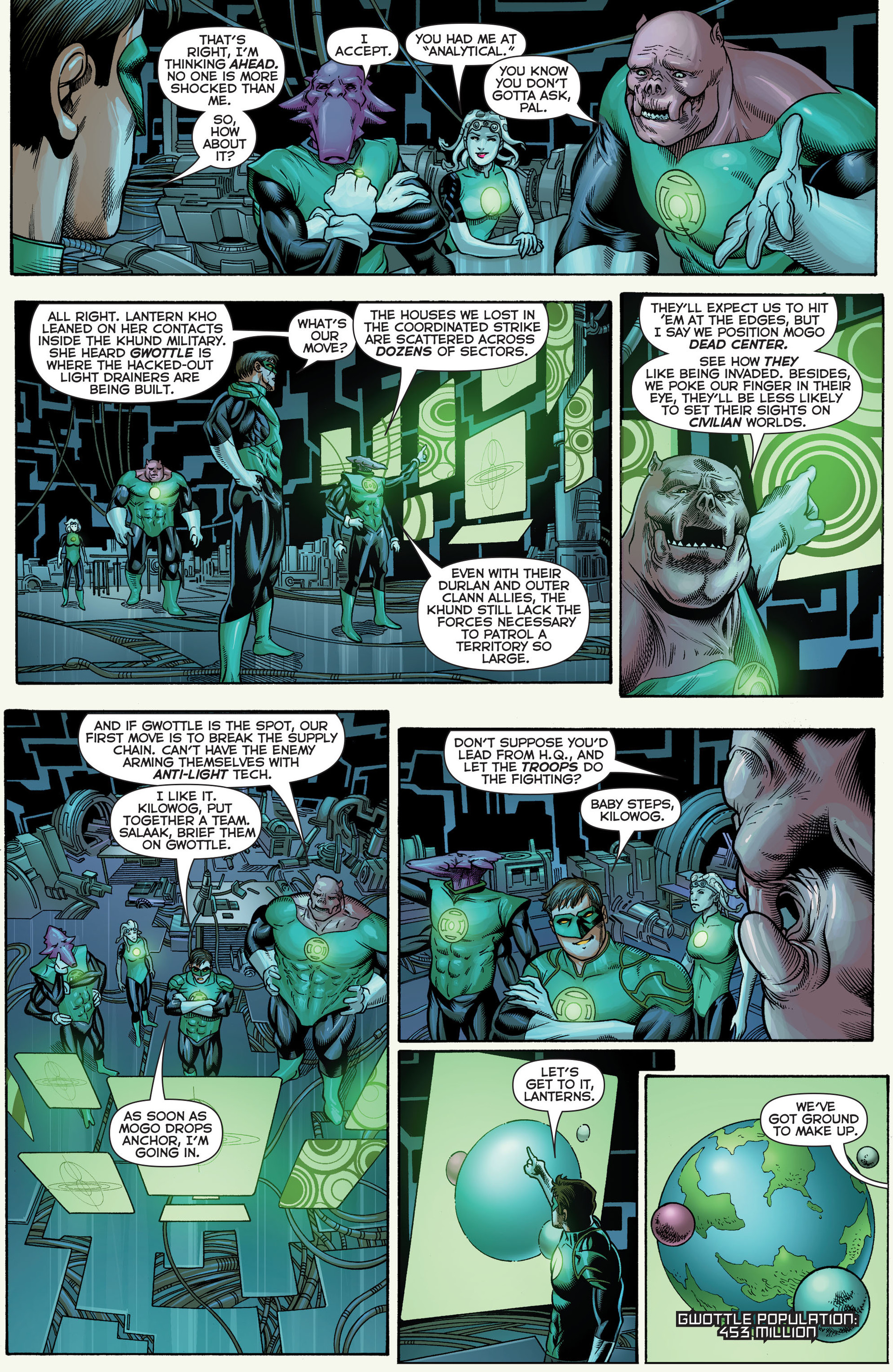 Read online Green Lantern (2011) comic -  Issue #29 - 12