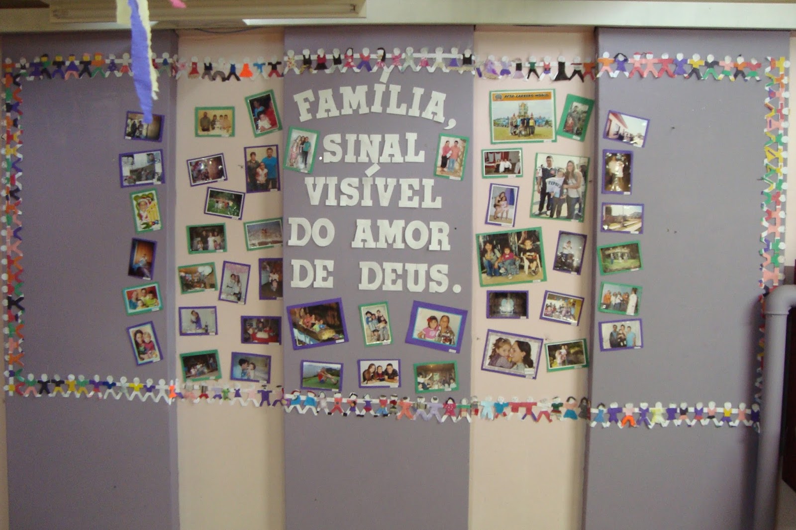 C.E.M. Antônio Porto Burda: Murais para o dia da família na escola - 27 ...