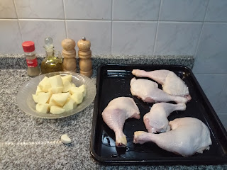 Pollo Al Horno Con Patatas

