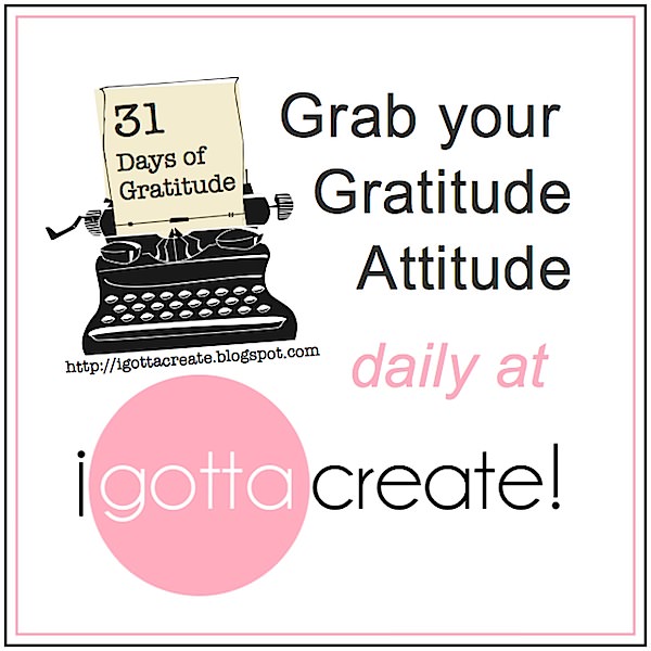 Uplifting! Create a habit of gratitude with this month-long series of meditations. | from I Gotta Create!