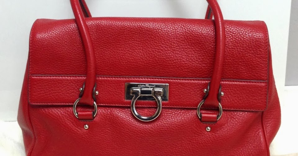 I Want Vintage | Vintage Designer Handbags: Salvatore Ferragamo Red ...