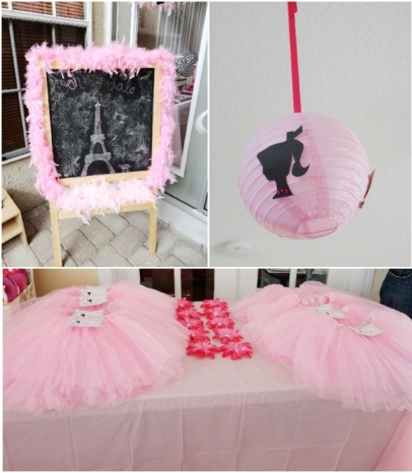 A Pink Glam Barbie Birthday Party - via BirdsParty.com