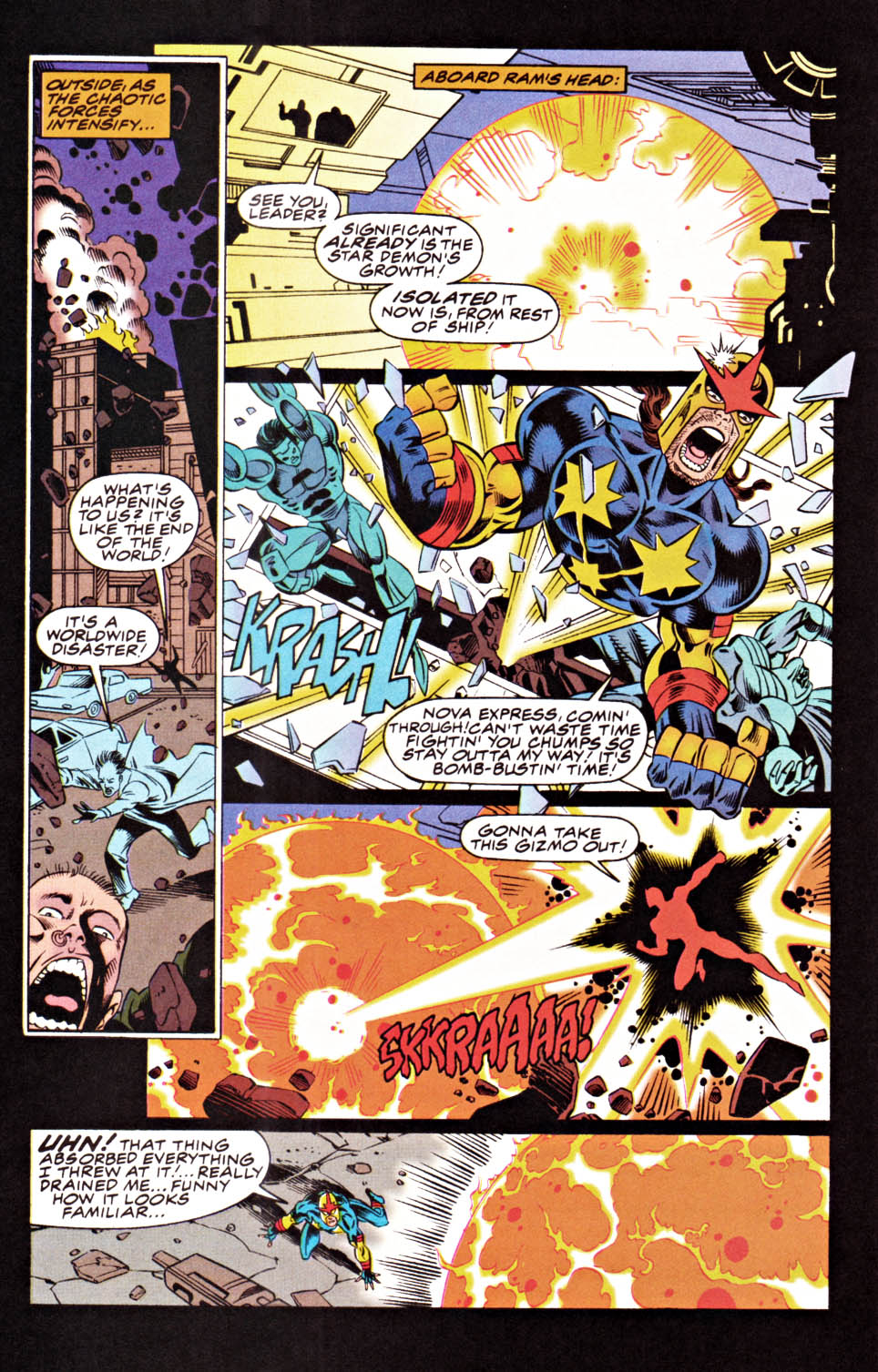 Read online Nova (1994) comic -  Issue #16 - 20