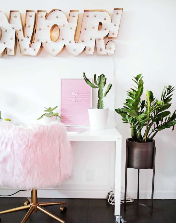 Diy e ideas para un espacio de trabajoChic