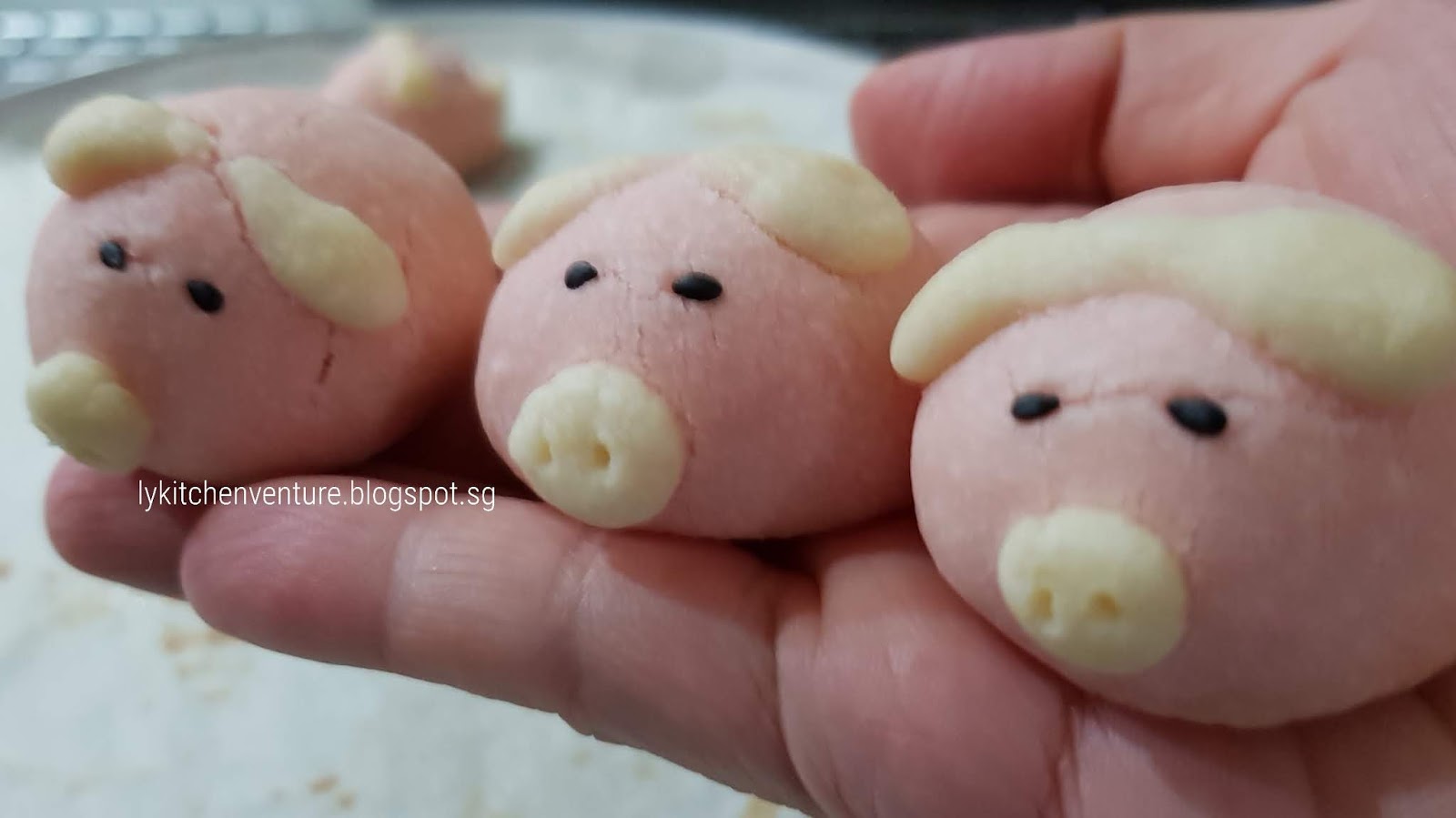 LY's Kitchen Ventures Piggy German Cookies