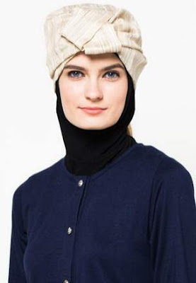 Desain hijab turban modern model baru image Desain hijab turban modern model baru image