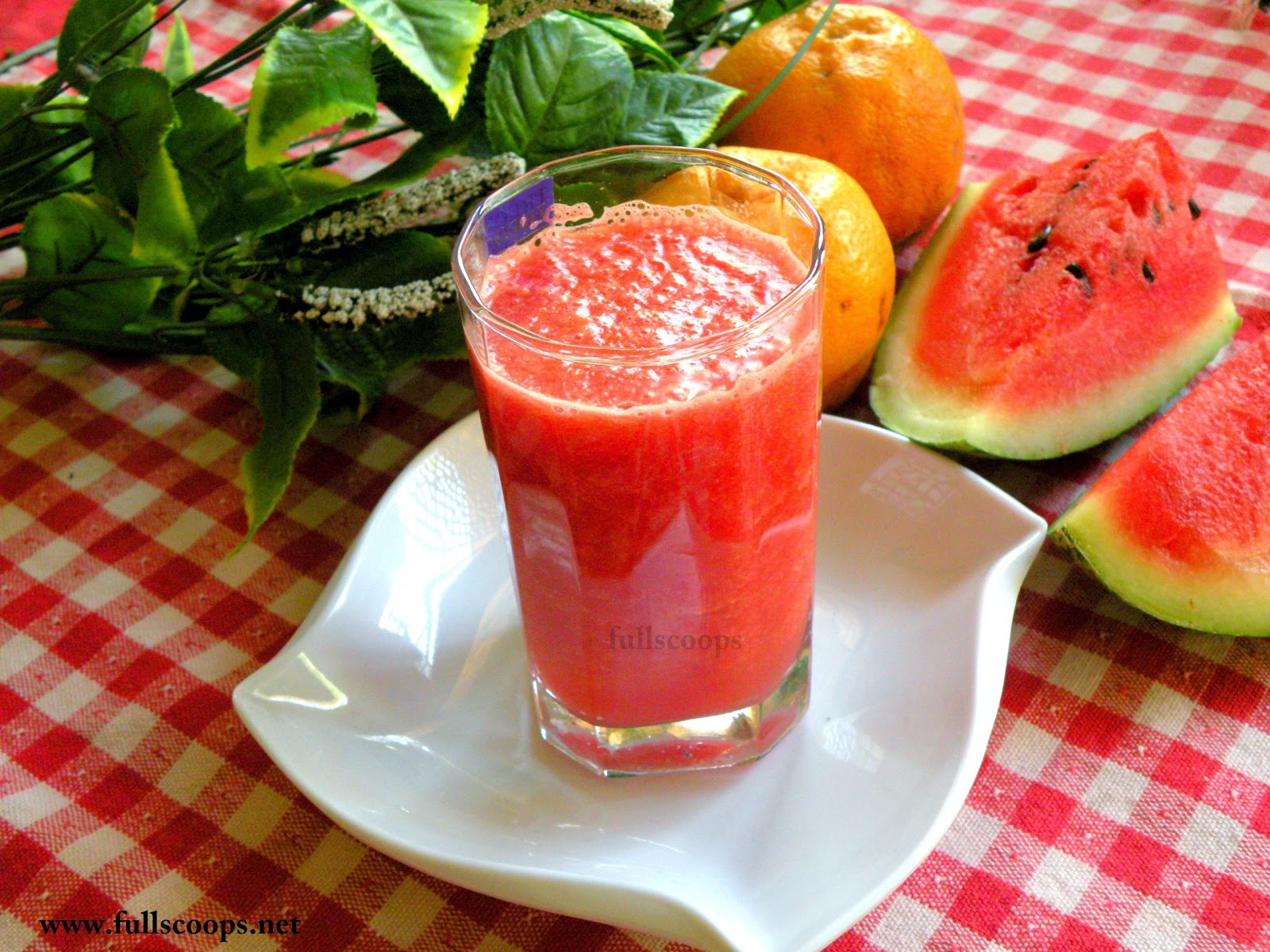 Watermelon Orange Juice
