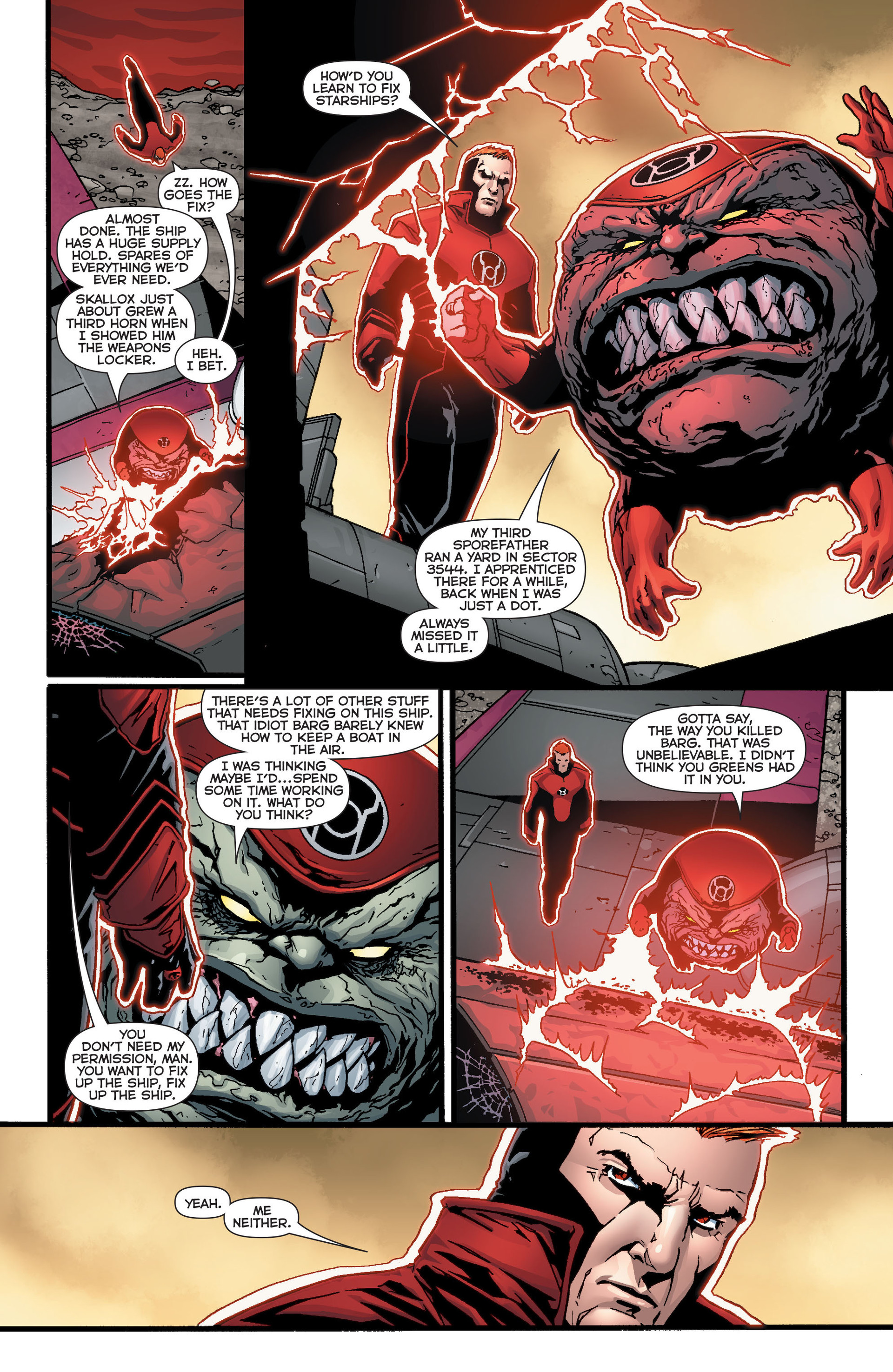 Read online Red Lanterns comic -  Issue #23 - 6