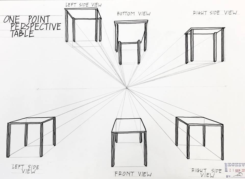 Design Communication Assignment 2 Perspective Furniture