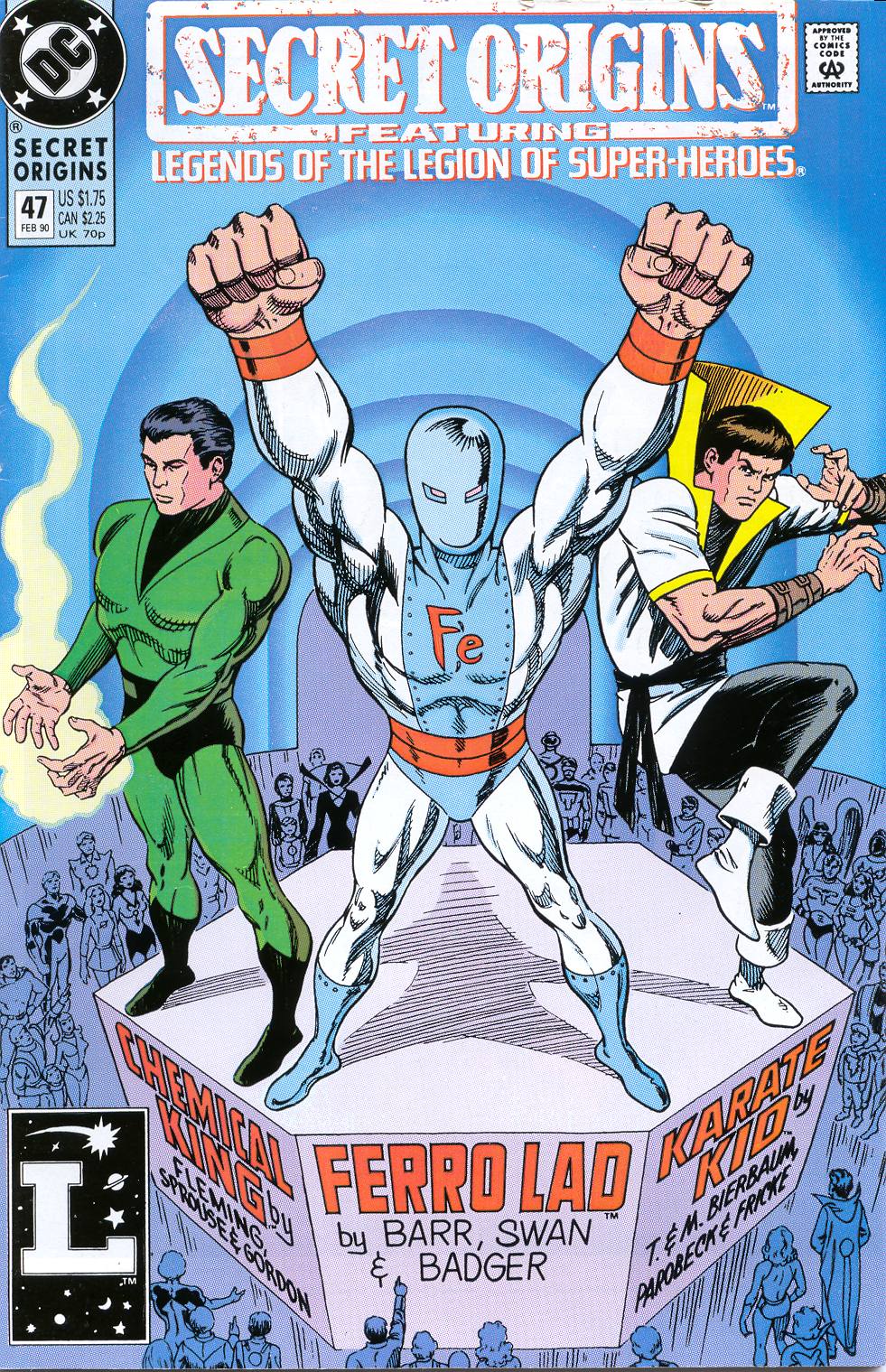 Read online Secret Origins (1986) comic - Issue #47 - 1