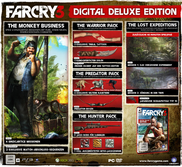 far cry 3. deluxe edition скачать Buy far cry 3 deluxe edition pc game | uplay download.