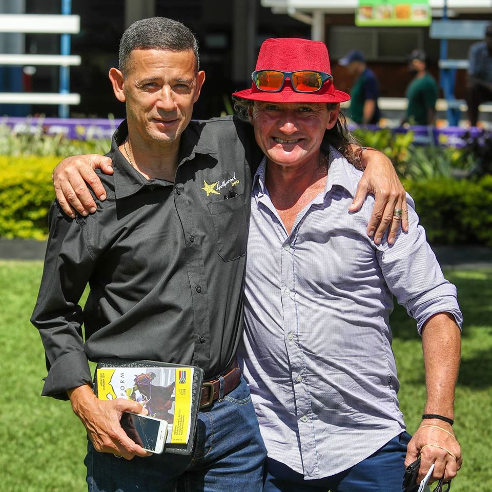 Anthony Delpech and MJ Odendaal Anthony Delpech and MJ Odendaal