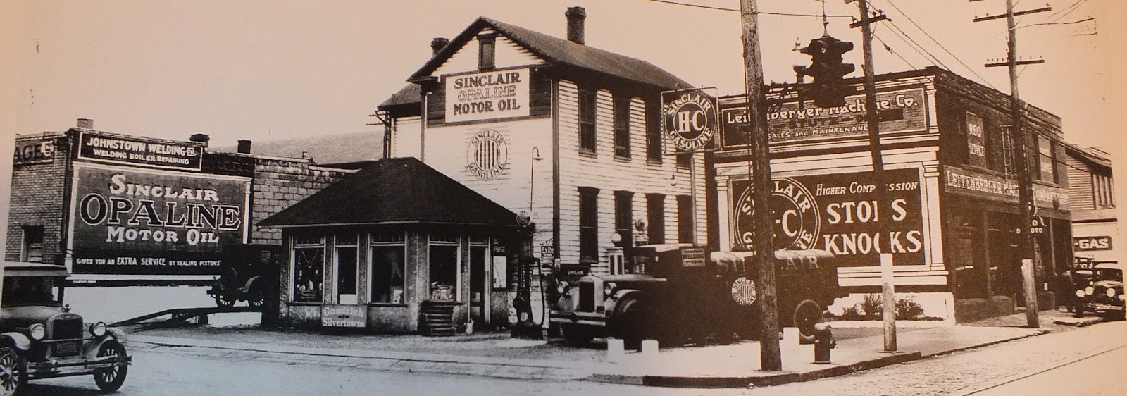 Vintage Johnstown Sinclair Gas Hornerstown