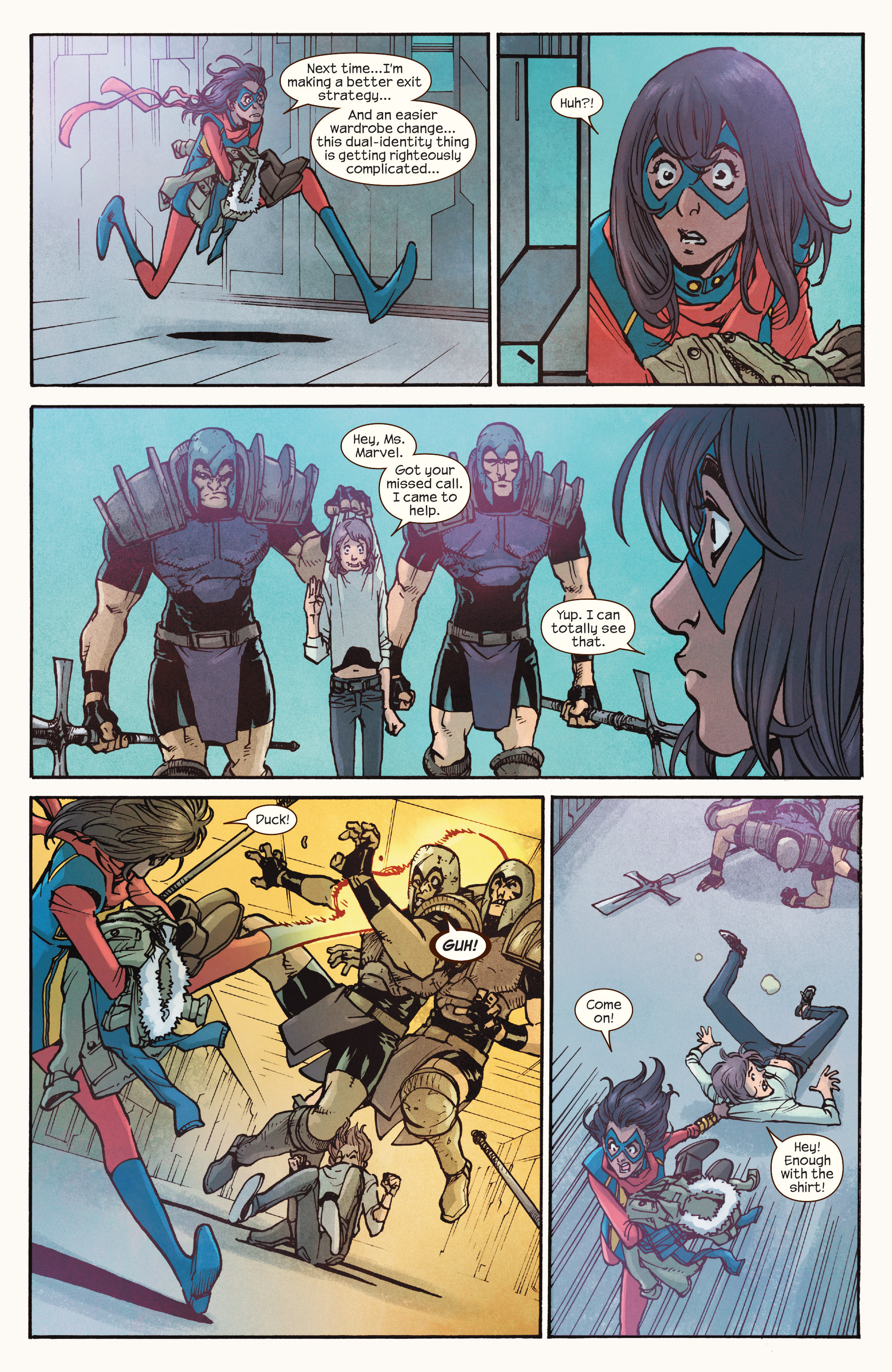 Read online Ms. Marvel (2014) comic -  Issue #15 - 20
