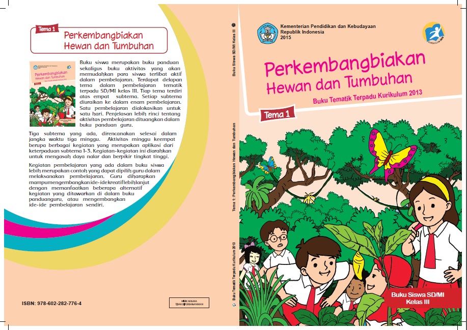 Download Buku Tematik Tema 1 Kelas 3 (Kurikulum 2013)