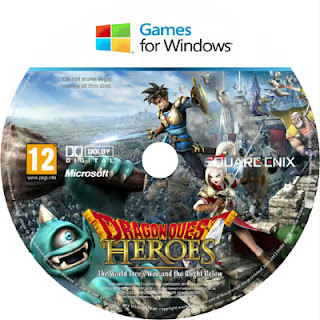 Dragon Quest Heroes The World Tree's Woe and the Blight Below  Disk Label