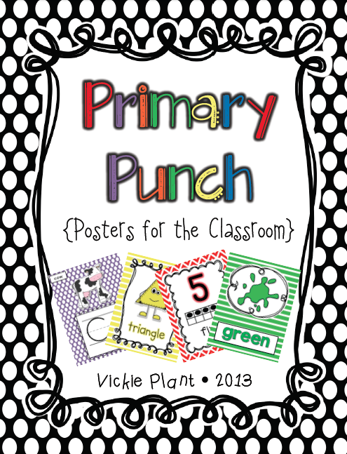 http://www.teacherspayteachers.com/Product/Primary-Punch-Posters-for-the-Classroom-755939